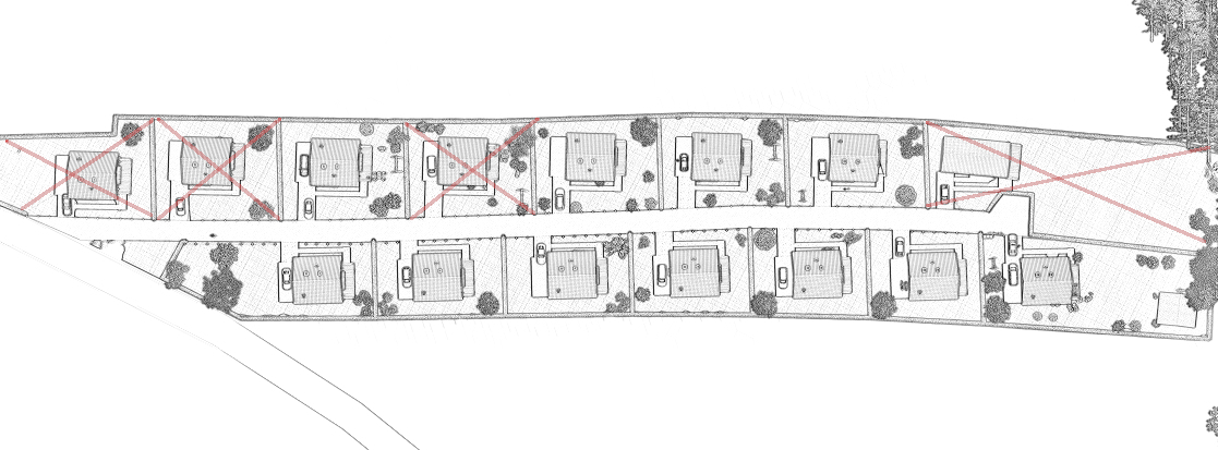 Boreczek - mapa osiedla